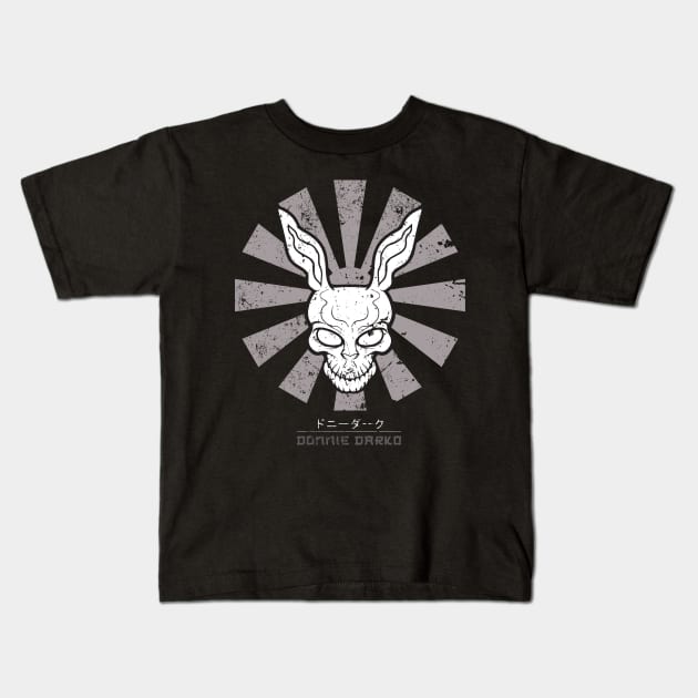 Donnie Darko Frank Retro Japanese Kids T-Shirt by Nova5